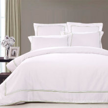 Wholesale Super King Size White Embroidered Comfort Bedding Set